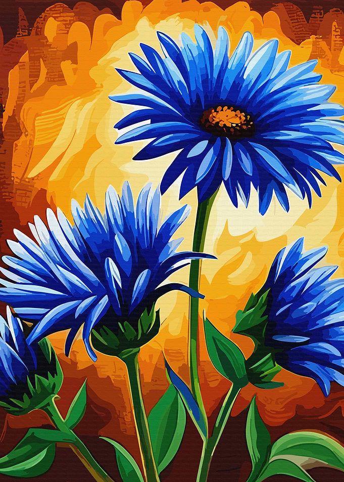 Blue Flowers
