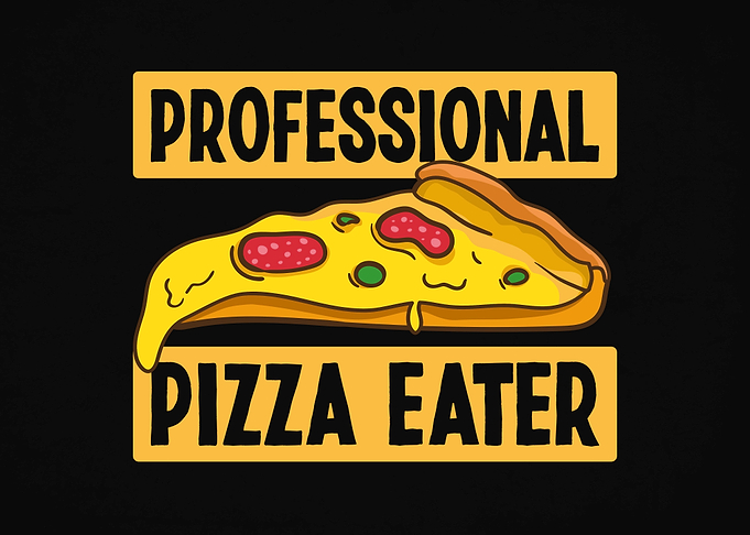 Professional Pizza Eater
