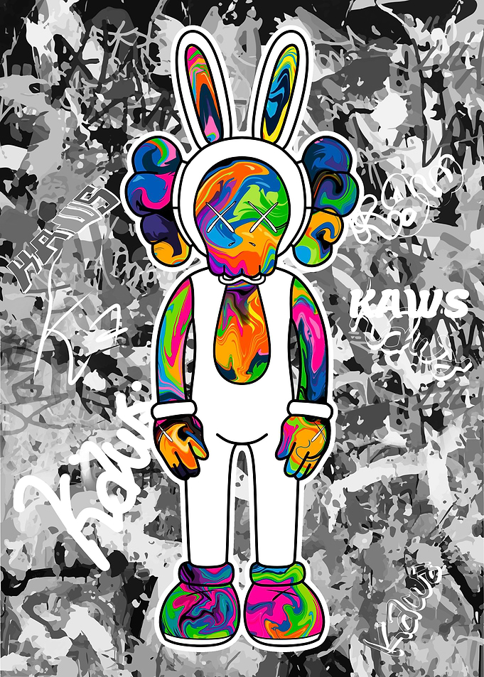 Graffiti kaws