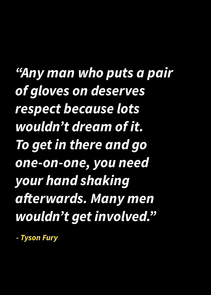 Tyson Fury quotes