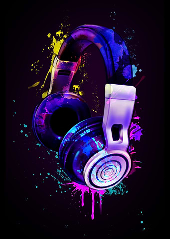 Headphones Music