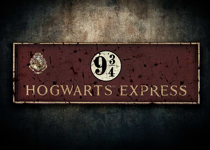 Platform 9 3/4 Plaque
