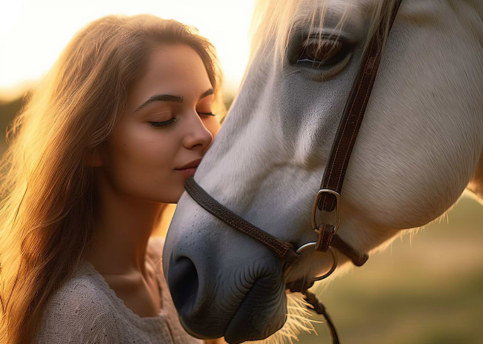The Girl And The Horse