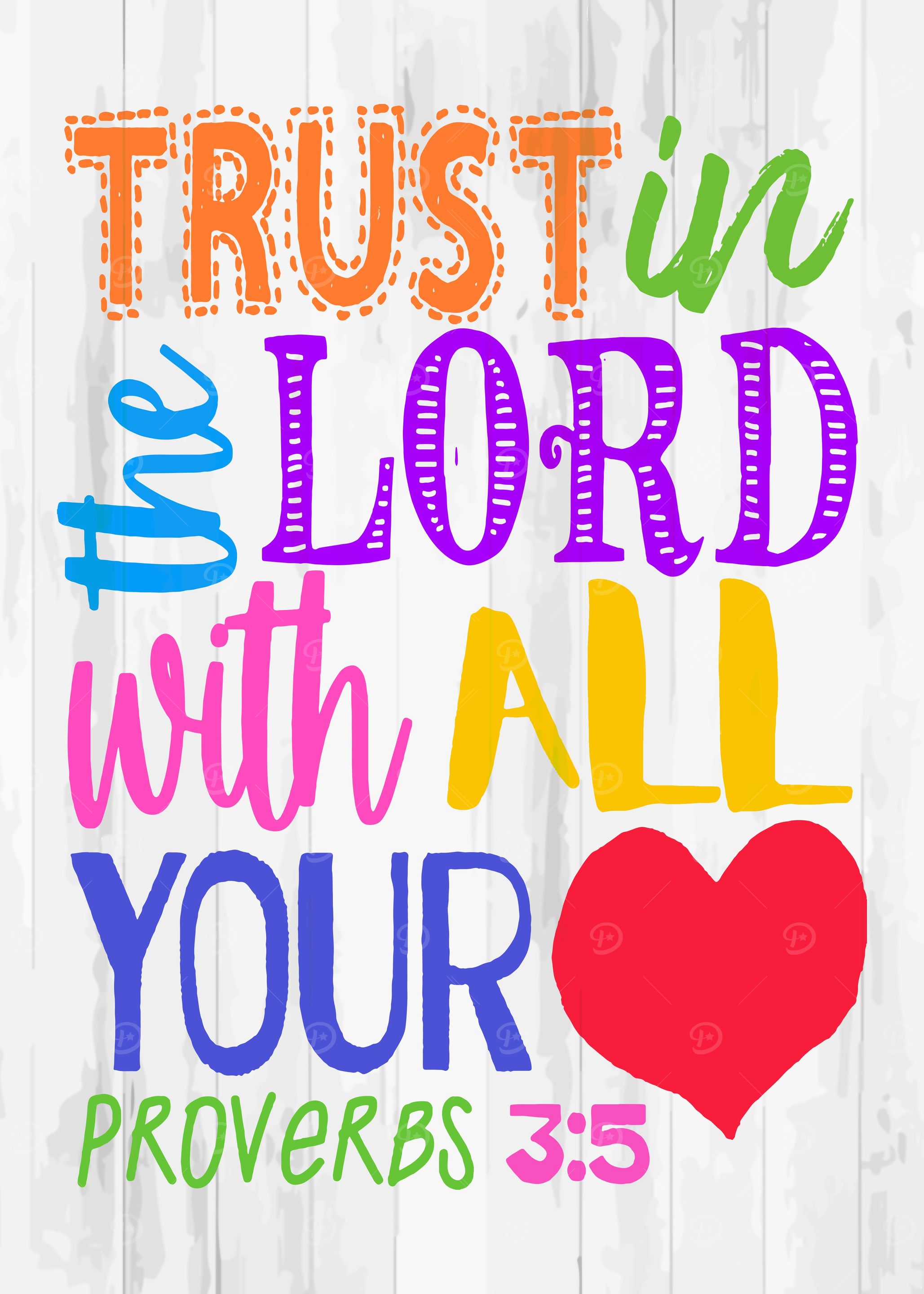 Trust In The Lord