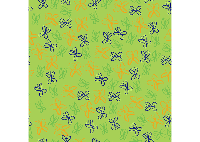 Butterfly seamless pattern