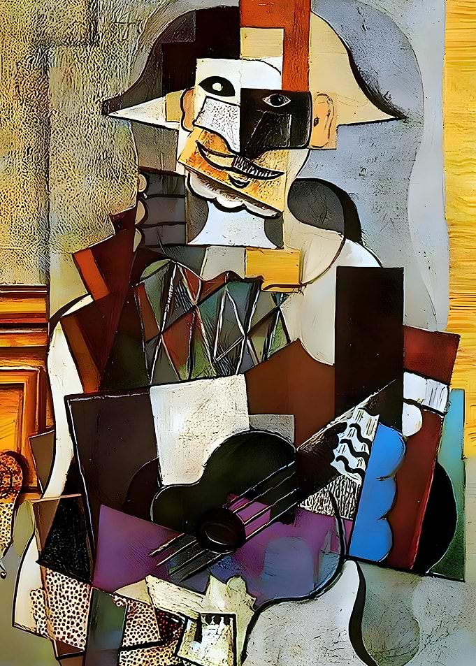Pablo Picasso Harlequin