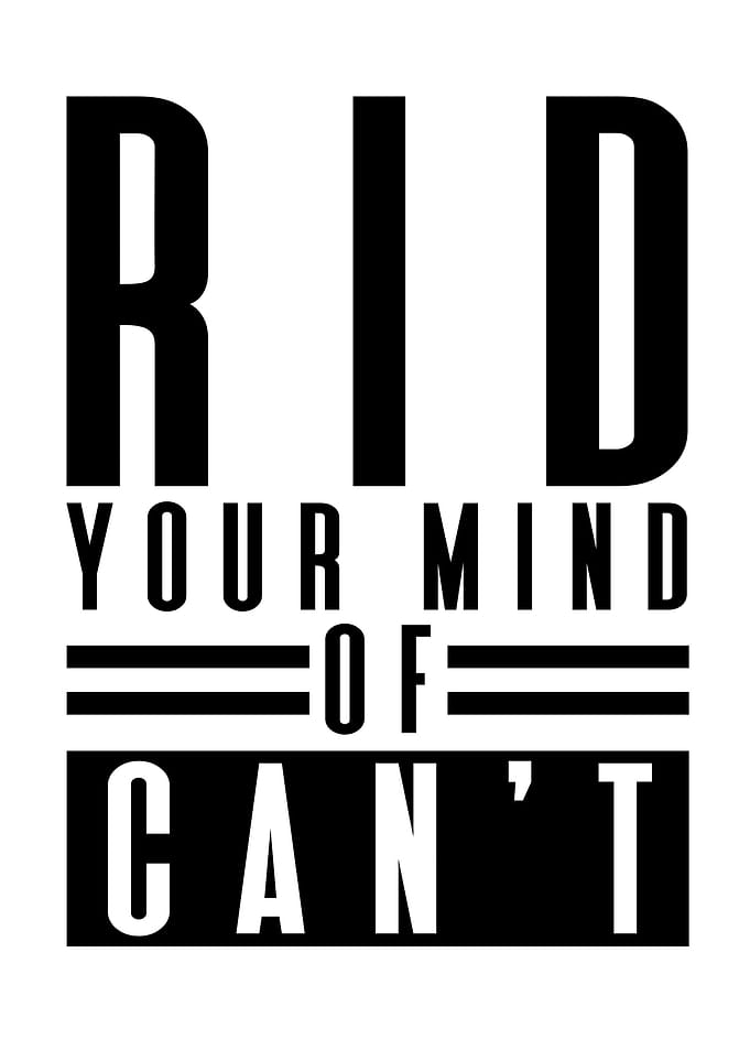 Ride your mind of cant