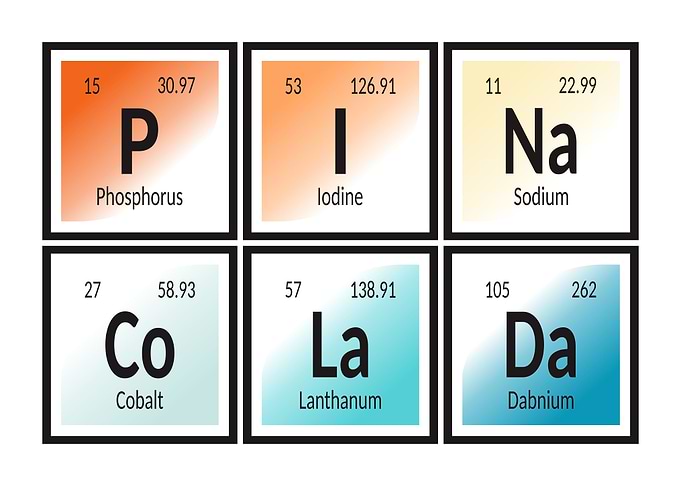 Pinacolada of Elements