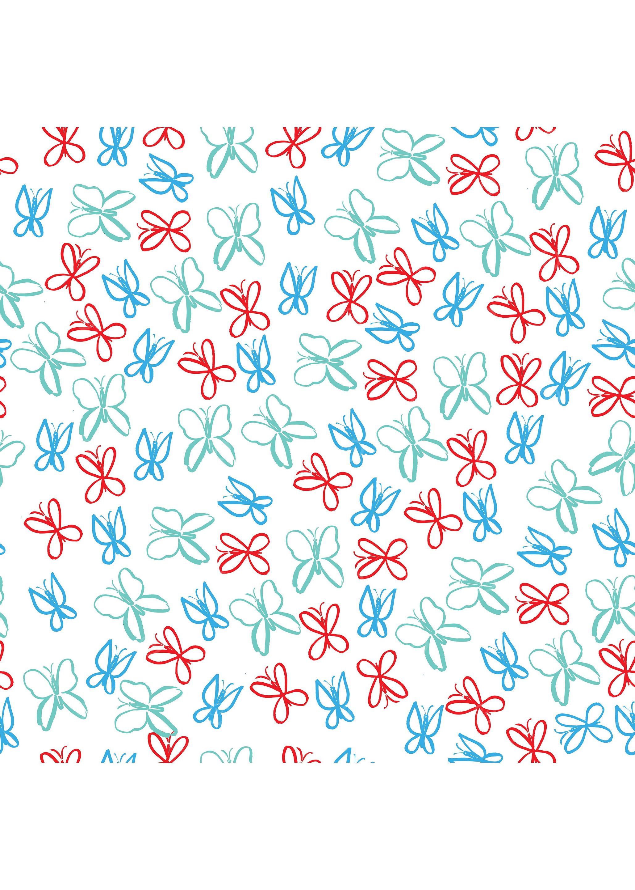 Butterfly seamless pattern