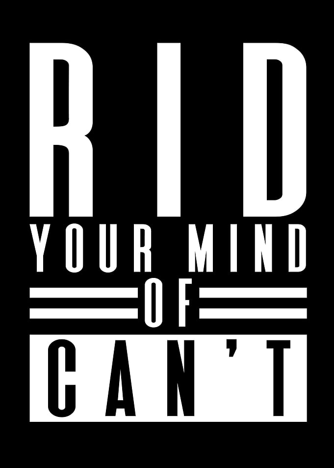 Ride your mind of cant