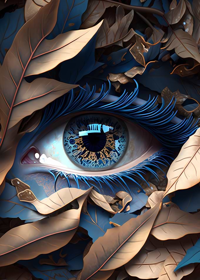 Close up eye