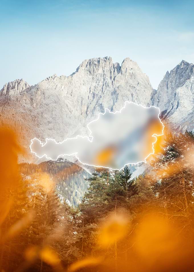 Austria Country Map