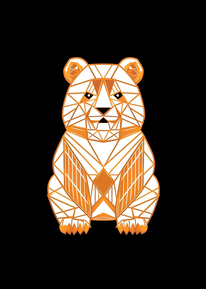 Hamster Outline Geometric