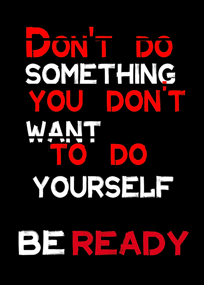 Dont do something