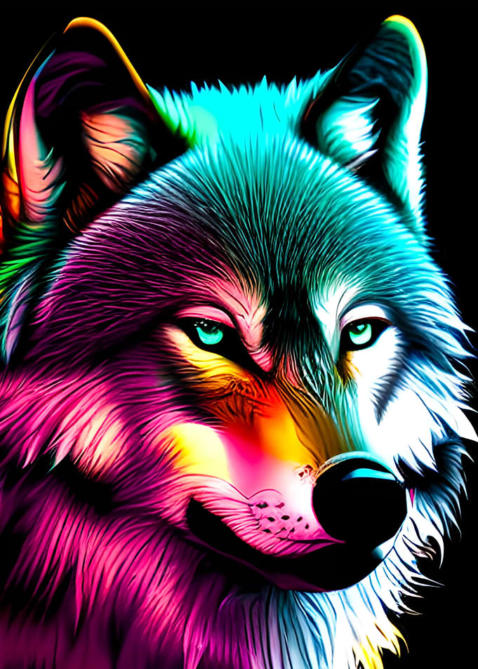 Wold Multicoloured Glow