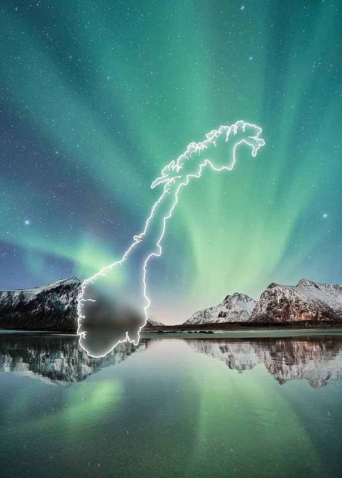 Norway Country Map