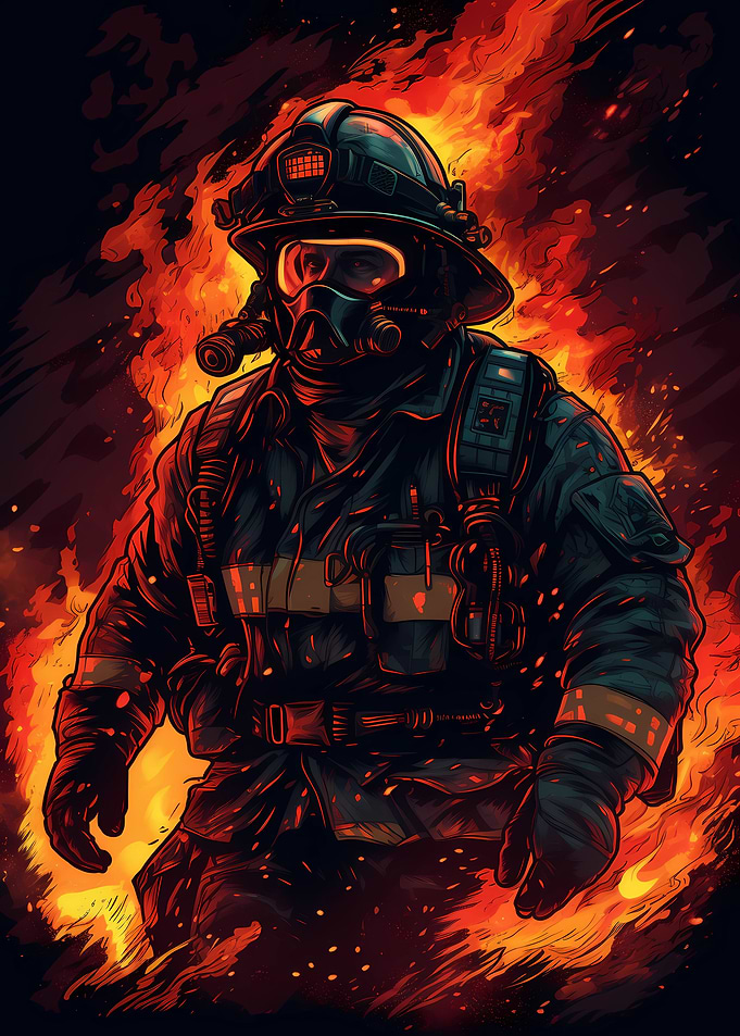 Firefighter Flame