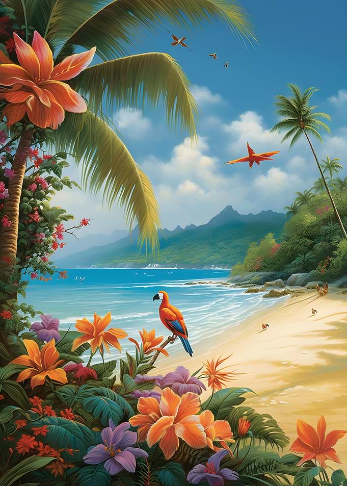Parrot Beach Escape