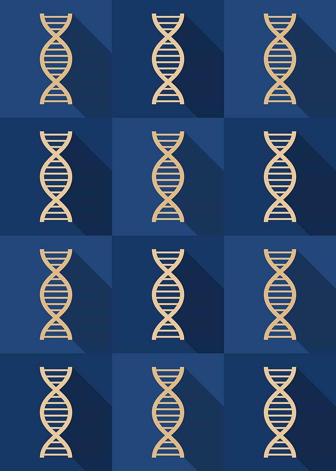 DNA Science Icons Pop Art