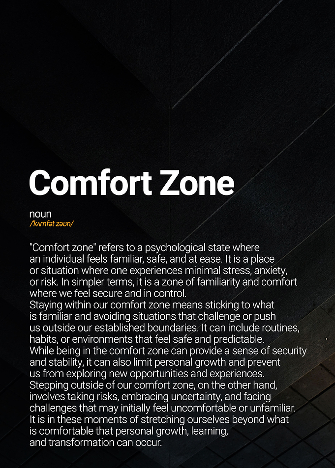 Comfort Zone