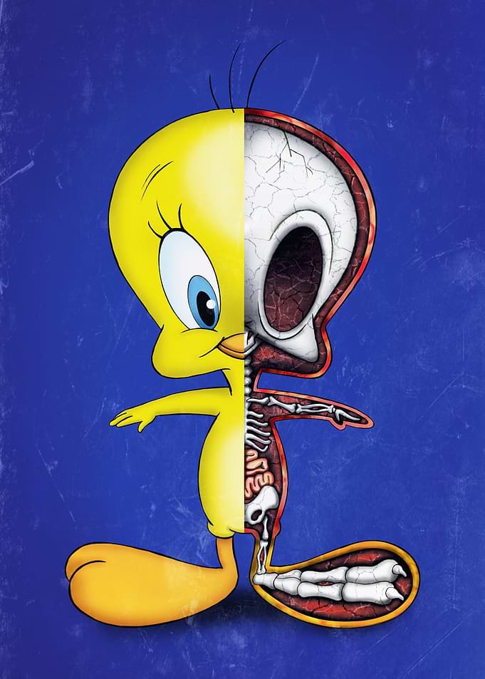 Tweety Bird Blueprint