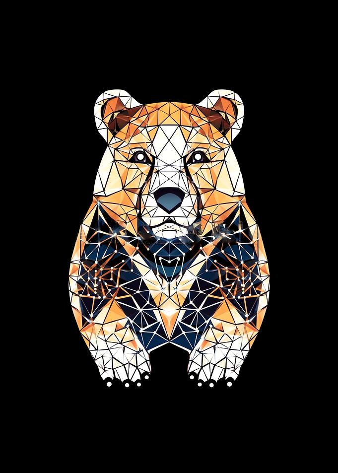 Hamster Outline Geometric