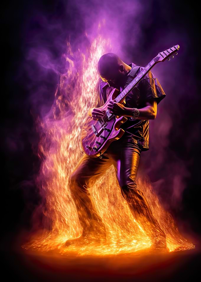 Heavy Metal Guitarist