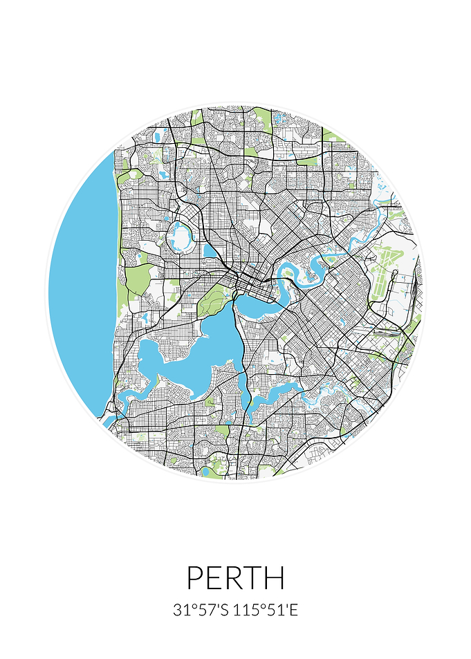 Perth Circle City Map