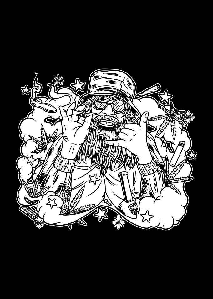Stoner Hand Loose BnW