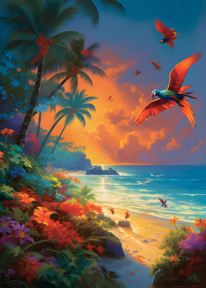 Tropical Beach Getaway