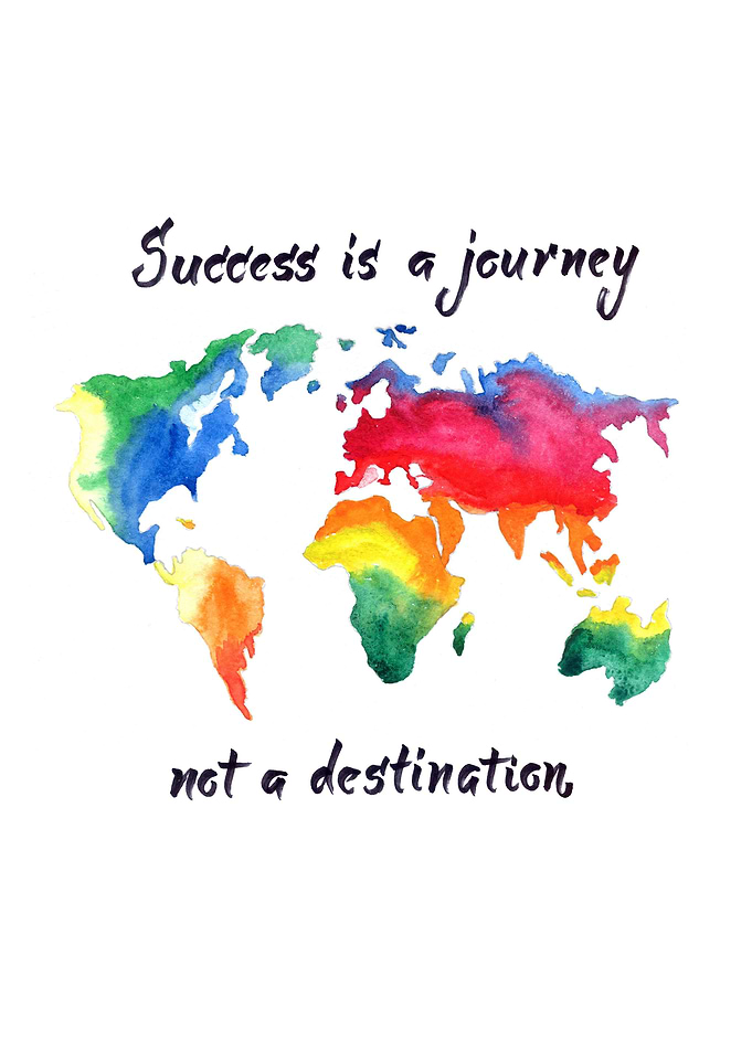 Success is a journey