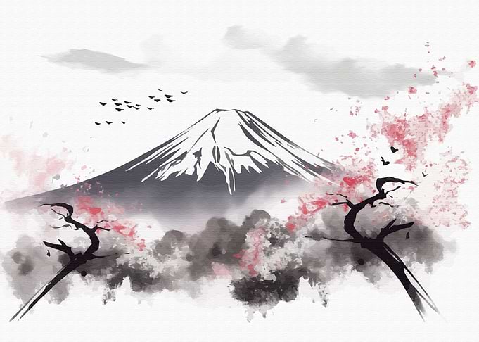 The mountain beautiful