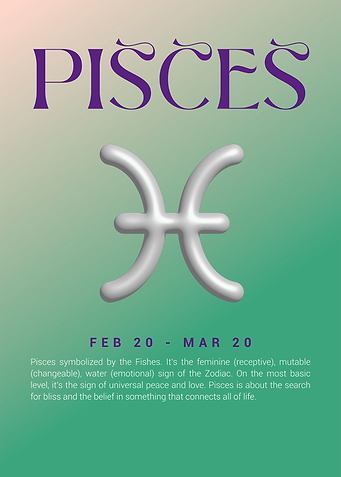 Pisces 3D Wall Art