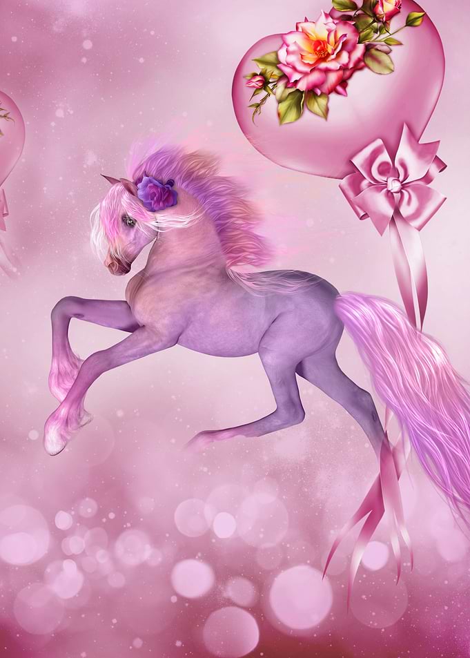 Wonderful fantasy foal