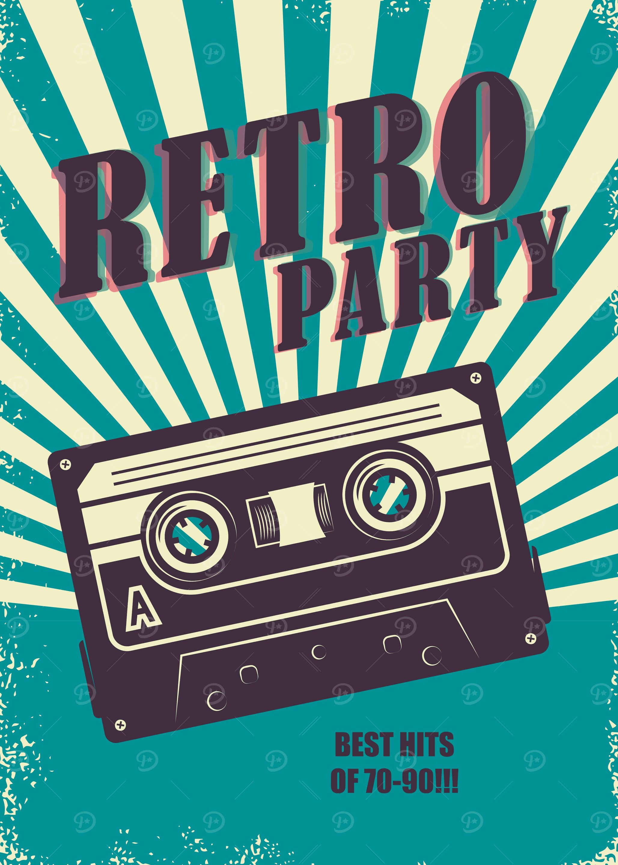 retro style audio cassette