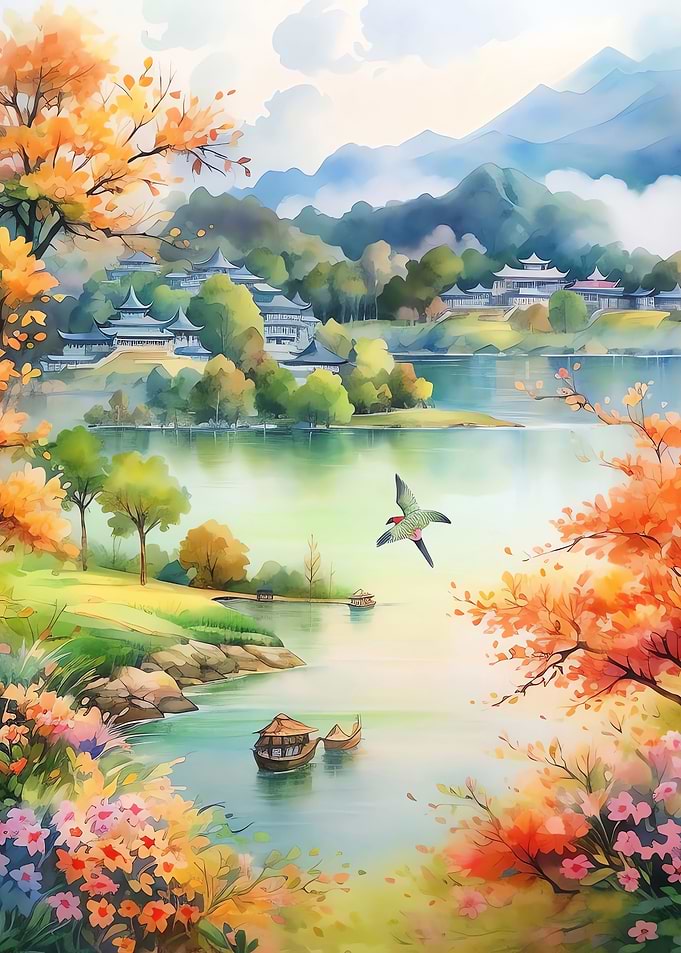 Nature Flower Landscpae