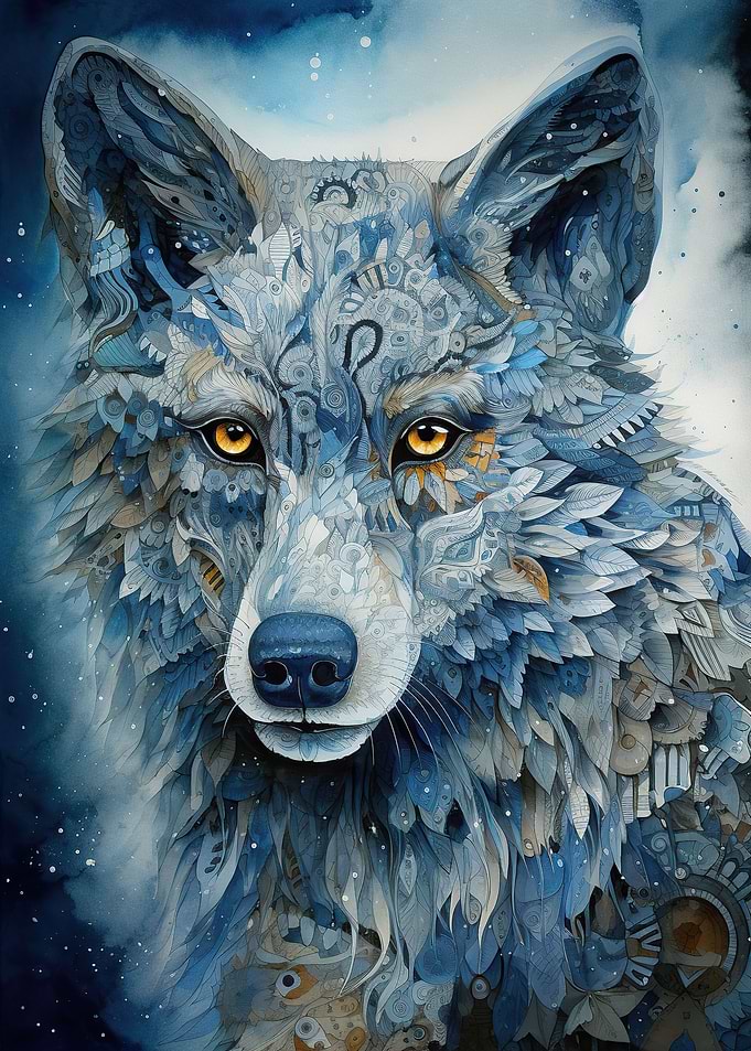 Serene Moonlight Artwork