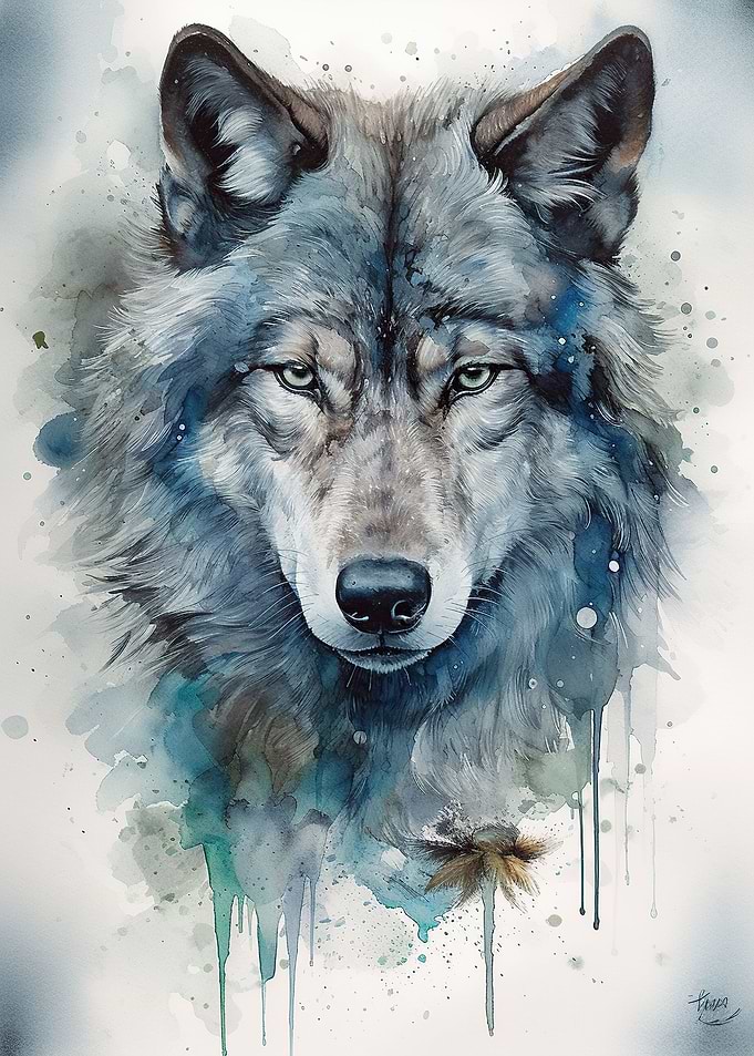 Enchanted Wilderness Wolf