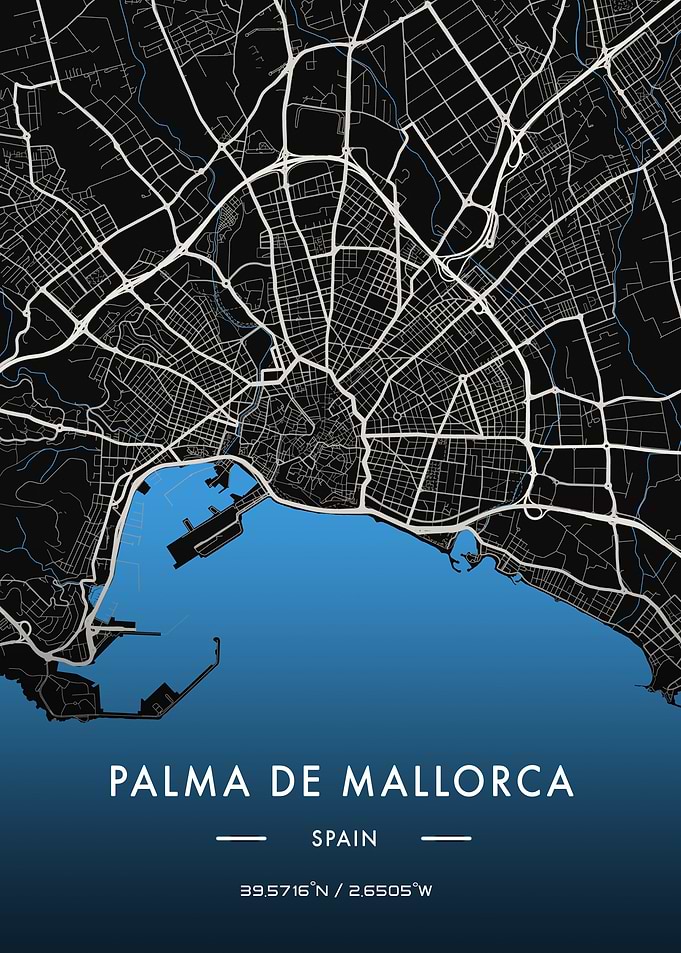 Palma de Mallorca streets