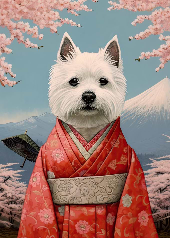 Westie Geisha