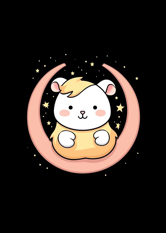 Hamster Crescent Moon