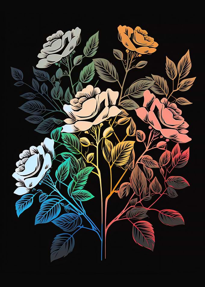 Colorful Flower