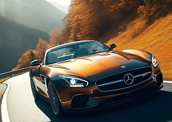 Mercedes amg car