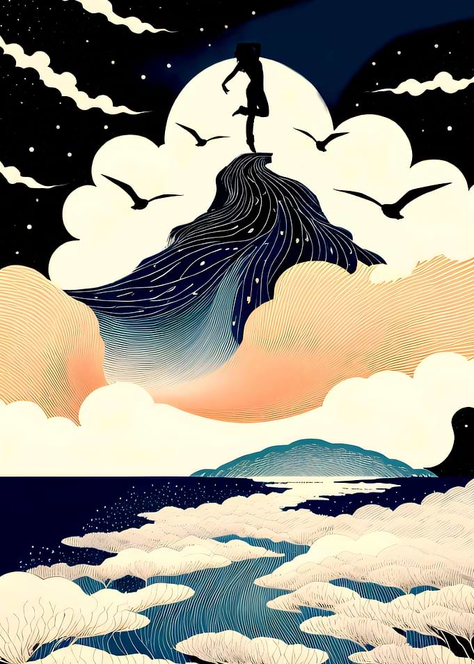dancing on the clouds