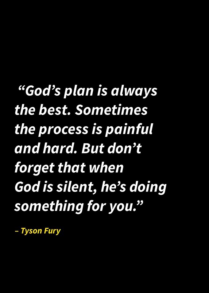Tyson Fury quotes