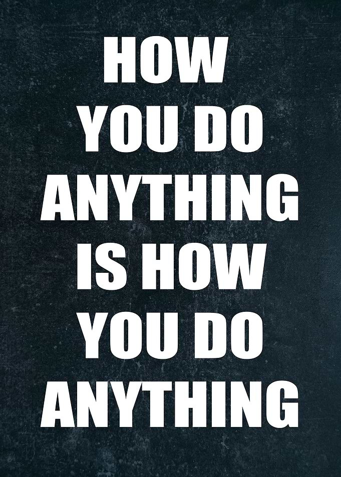 How You Do
