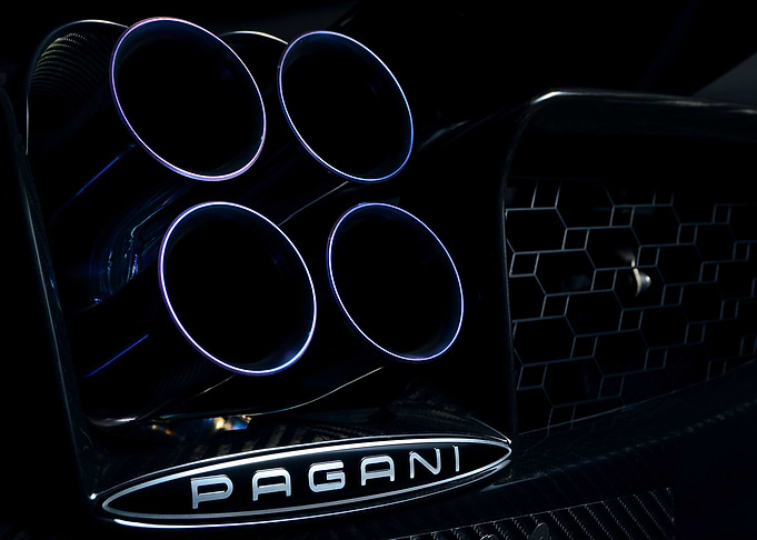 Pagani Huayra BC Exhaust