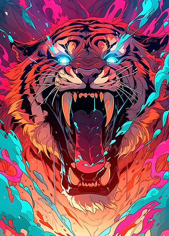 Angry Tiger