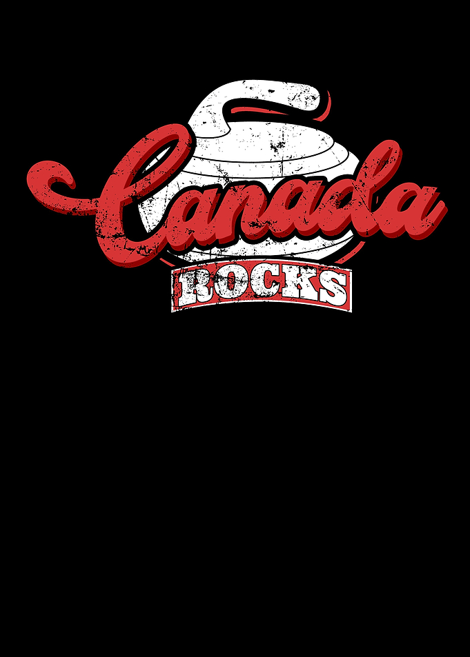Canada Rocks Curling Stone