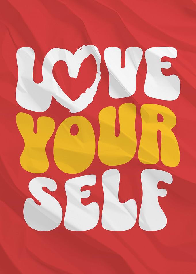 I Love You Self Love Heart